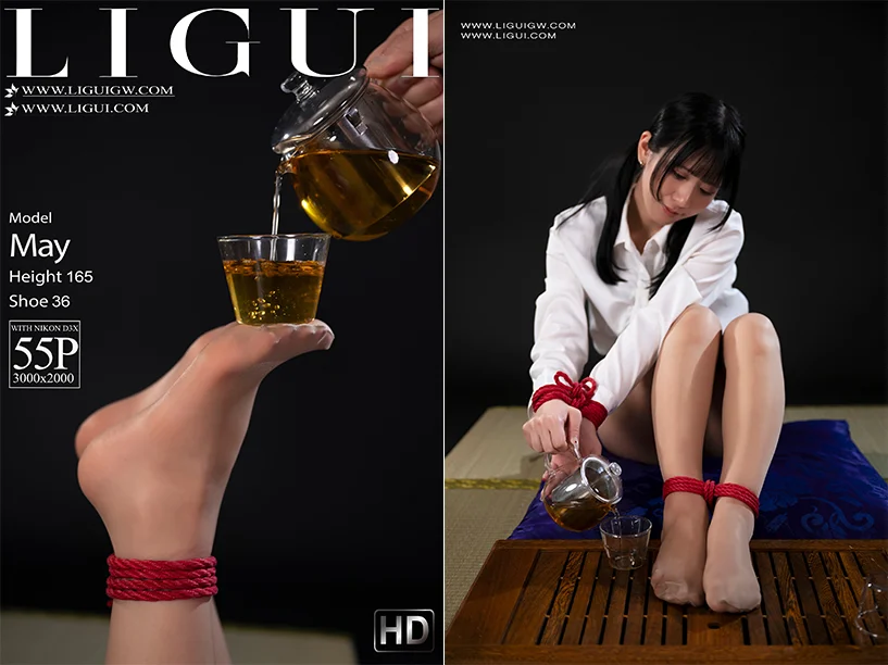 [Ligui丽柜] 2026.01.16 绳缚的茶道艺术-日本模特May May [56P]